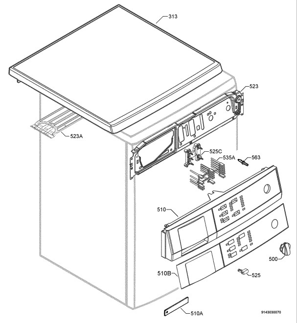 Схема стиральной машины AEG L 54610
