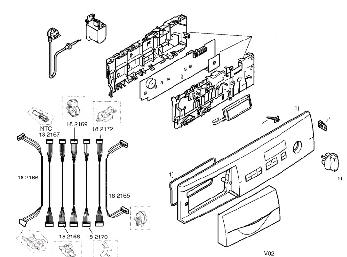 Схема стиральной машины Bosch WFR 3240