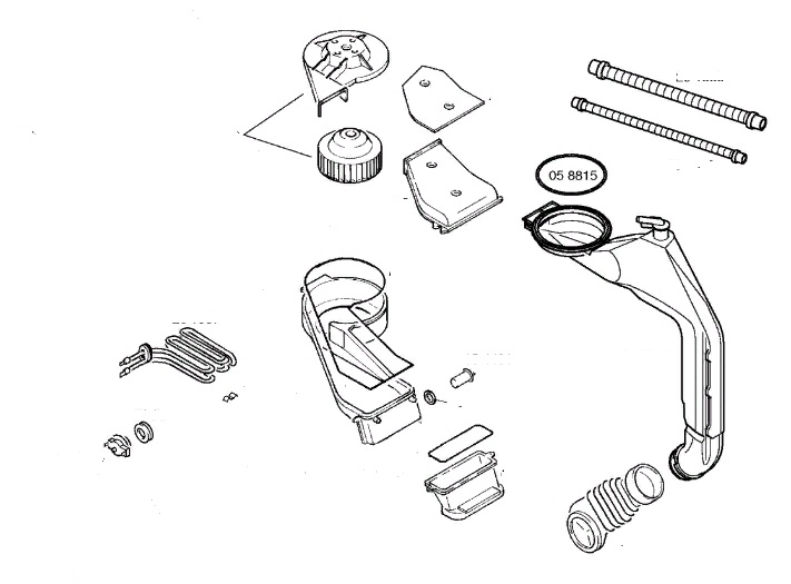Схема стиральной машины Bosch WFT 2830