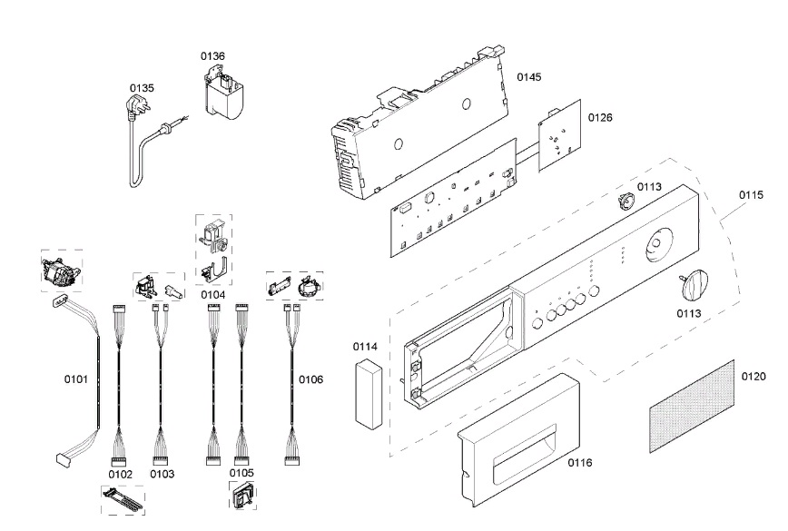 Схема стиральной машины Bosch WIS 28141