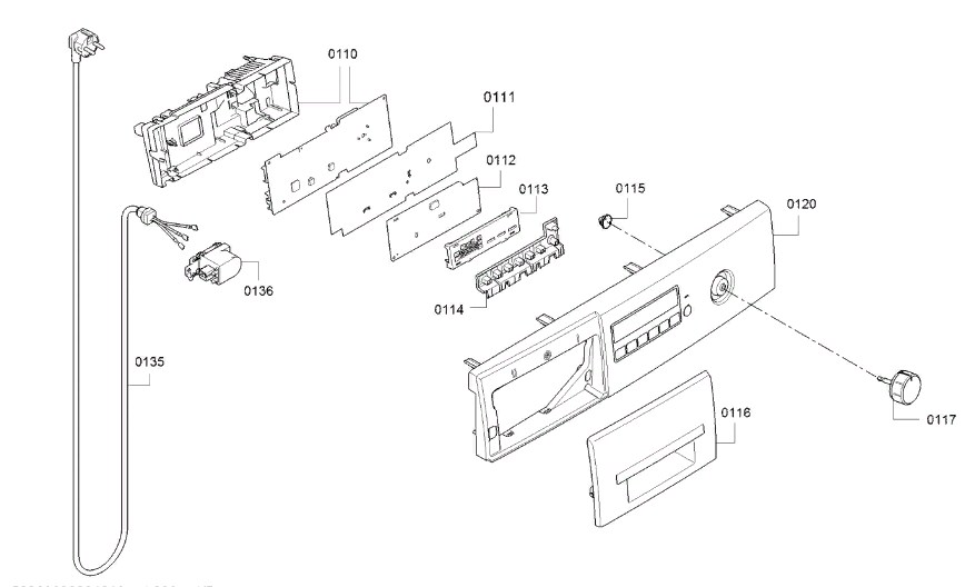 Схема стиральной машины Bosch WLG 2426 F
