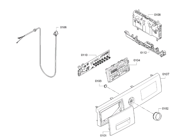 Схема стиральной машины Bosch WTM 83260