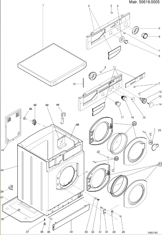 Схема стиральной машины Hotpoint-Ariston AL 1038 TXR