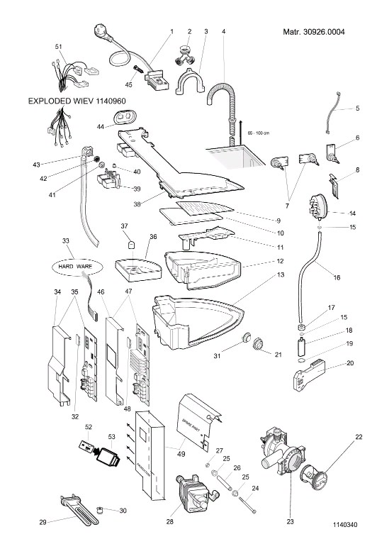 Схема стиральной машины Hotpoint-Ariston AMD 109