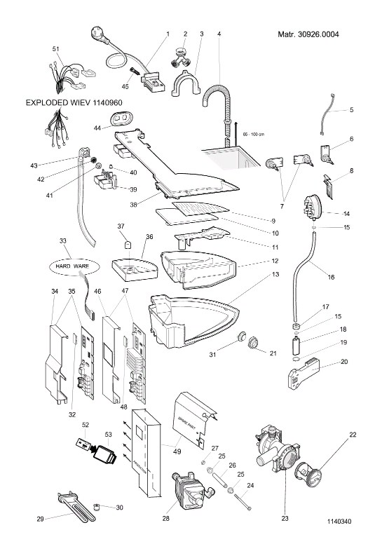 Схема стиральной машины Hotpoint-Ariston AMD 129