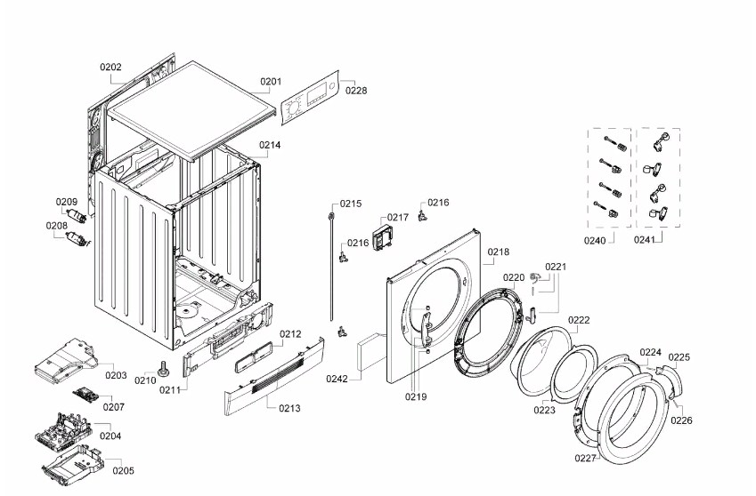 Схема стиральной машины Siemens WD 14H441