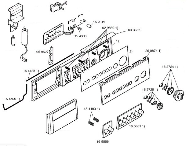 Схема стиральной машины Siemens WD 61392