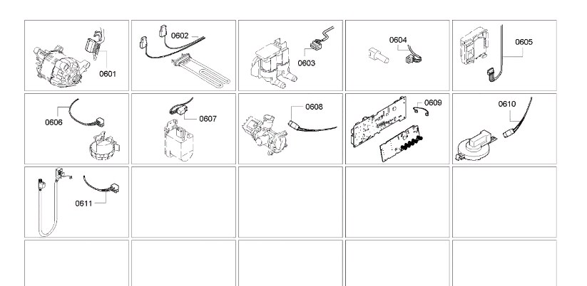 Схема стиральной машины Siemens WM 12E444