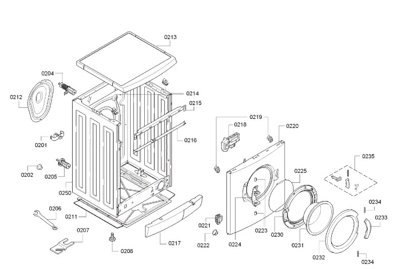 Схема стиральной машины Siemens WM 12Q441