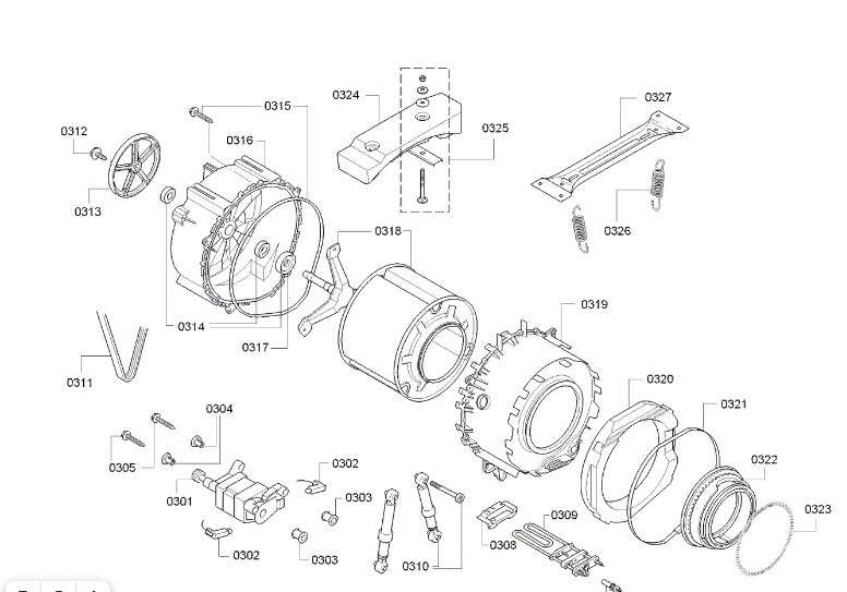Схема стиральной машины Siemens WM 12T440