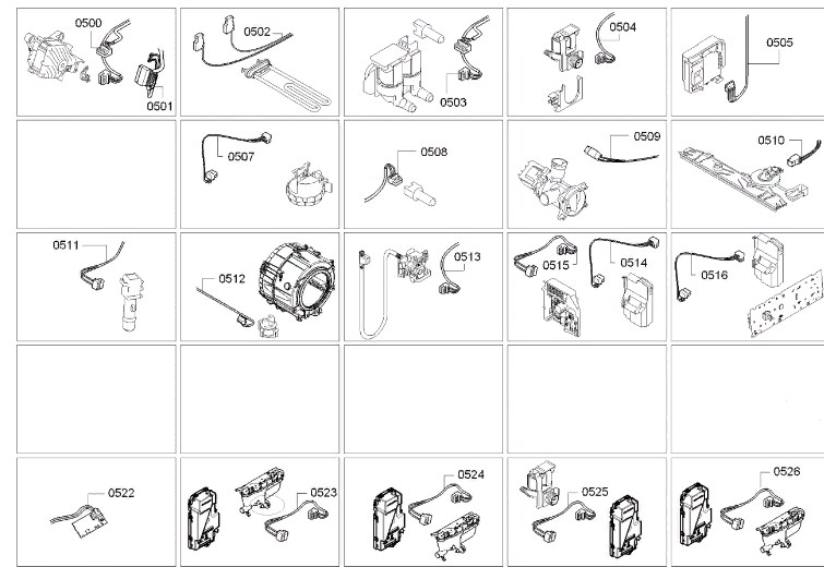 Схема стиральной машины Siemens WM 14W740