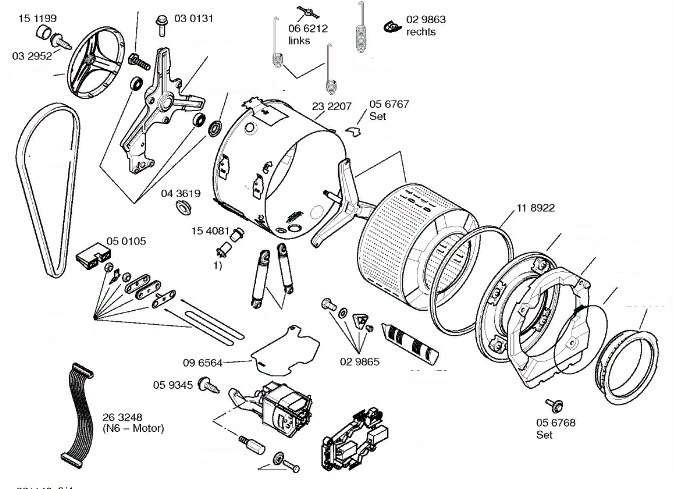 Схема стиральной машины Siemens WM 71730