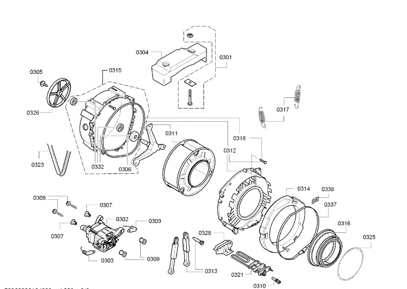 Схема стиральной машины Siemens WS 10G140