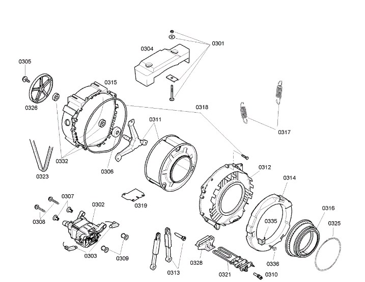 Схема стиральной машины Siemens WS 10X160