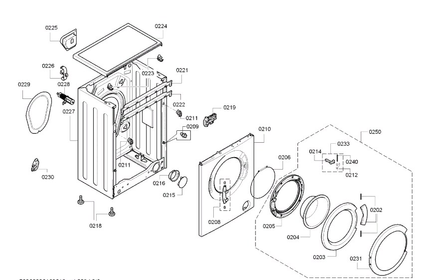 Схема стиральной машины Siemens WS 12T440