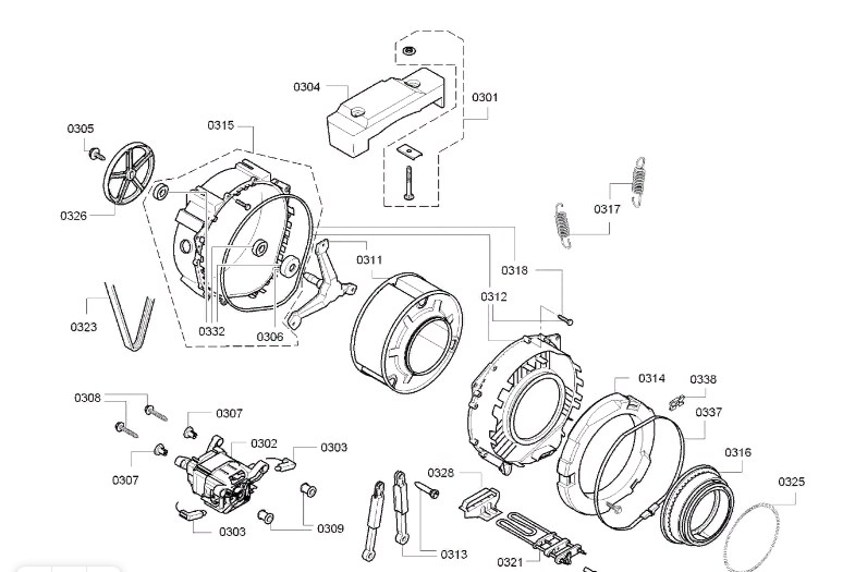 Схема стиральной машины Siemens WS 12T460
